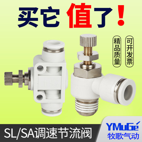 SL可调排气节流阀SA管道节流阀白
