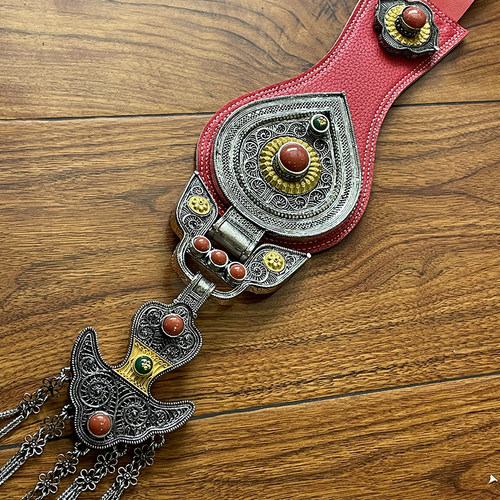 全国包邮藏族女士合金白铜饰品