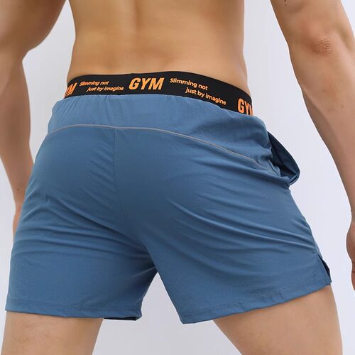 gym潮牌运动三分裤短裤弹力修身