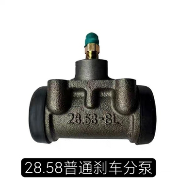 时风三轮车刹车分泵 普通制动分泵28.58型号 280油刹分泵单杠分泵