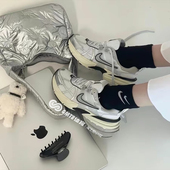 Nike夏季 Run休闲复古跑鞋 透气女鞋 男鞋 HJ4497 GMT8 V2K 耐克V2K