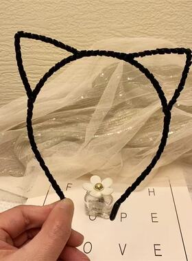 猫耳朵细发箍头饰卖萌百搭发饰女