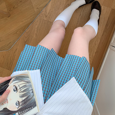 原创半身裙百褶裙轮褶裙短裙JK