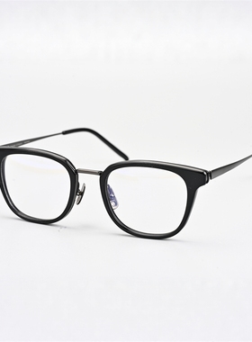 逆R铰链眼镜男女同款复古配近视镜架大脸赛璐珞眼镜框方大框10629