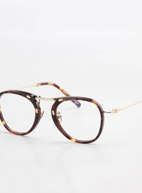 复古眼睛框潮眼镜男眼镜框时尚眼镜架赛璐珞镜框超轻舒适10167