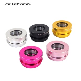 SILVEROCK 铝合金碗组28.6mm 44mm前叉头管风行K3P D9折叠头碗
