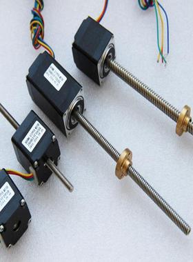 28列2831F131mm高度直线进丝杆电机/3打印机用系D直线步电机/厂家