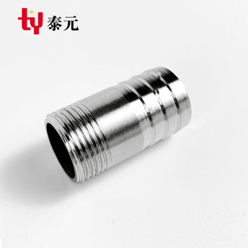 201/304不锈钢圆管丝扣皮管接头外丝宝塔头水软管水暖家用配件4分