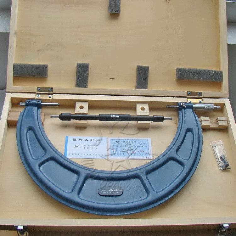 原装成量千分尺250-300*0.01mm机械外径千分尺 千分卡尺 质量保证