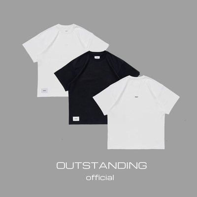 OT制造WTAPS25ss情侣圆领重磅小领口基础款纯色T恤短袖 余文乐