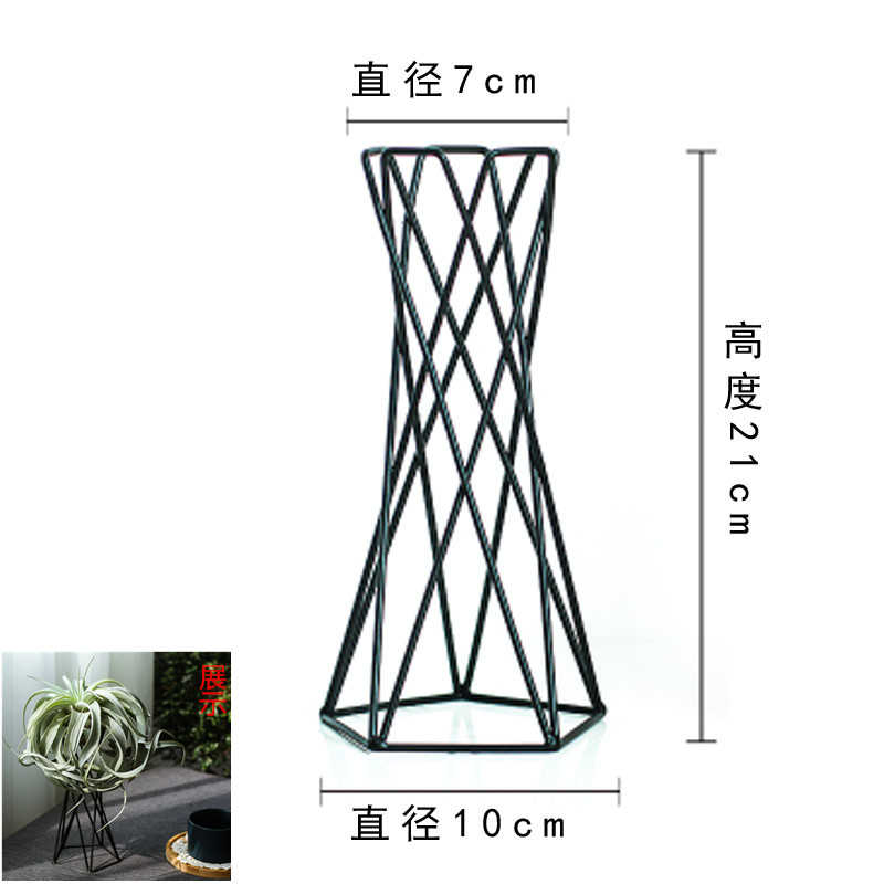 空气凤梨花架花盆配饰火炬支架