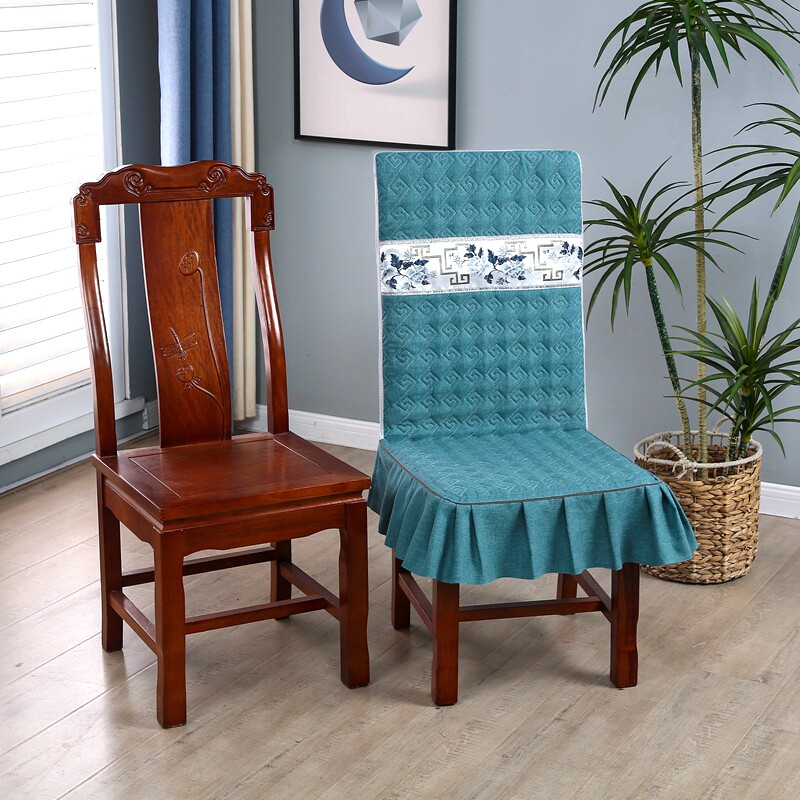 加宽加长椅子套罩坐垫靠垫一体加棉防滑现代中式四季通用餐桌椅套,居家布艺,椅套/椅垫,淘宝优惠券,粉丝福利购,淘宝优惠卷