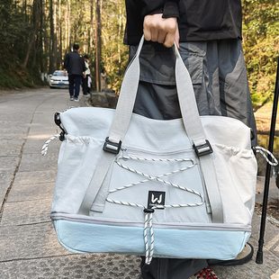 旅行包包女短途大容量行李袋健身包男时尚提包休闲通勤斜挎收纳潮