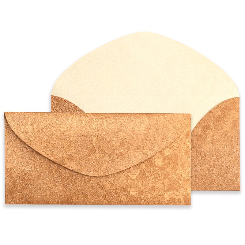 11X22Cm Patterned Paper Envelope Greeting Card Invitation Handwritten Love Letter Stationery for Boyfriend's Birthday Love Confession