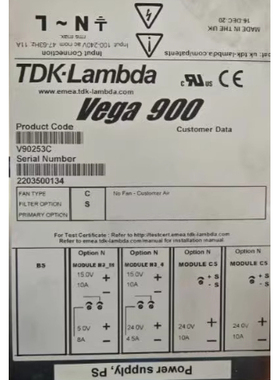 二手客户专拍Vega900 V90253C电源模块