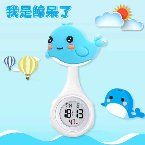 大屏数字夜光防水护士挂表