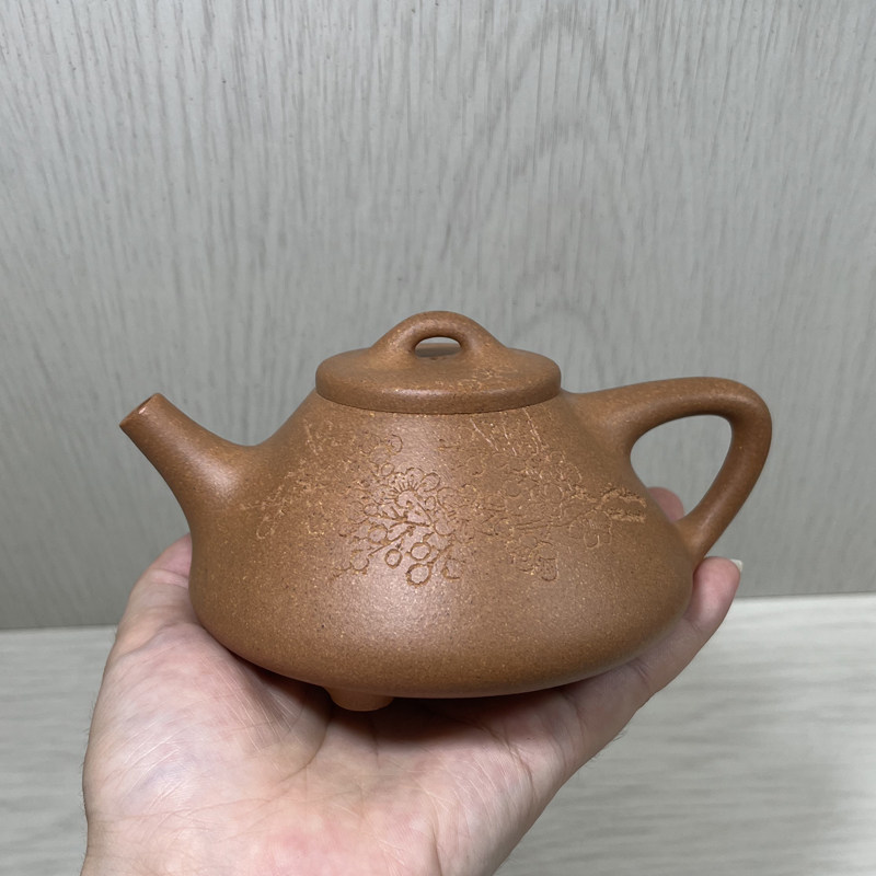 8.10号特价壶子冶石瓢 黄金茶壶