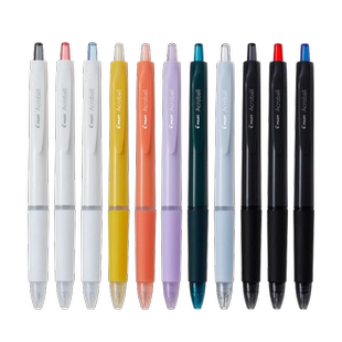 【新品】日本Pilot百乐Acro 炫滑圆珠笔 0.5mm/0.7mm按动油性原子笔顺滑大容量耐写中油笔黑蓝红色官方正品