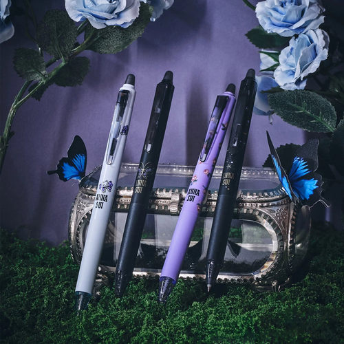 百乐安娜苏限定可擦笔按动摩磨擦