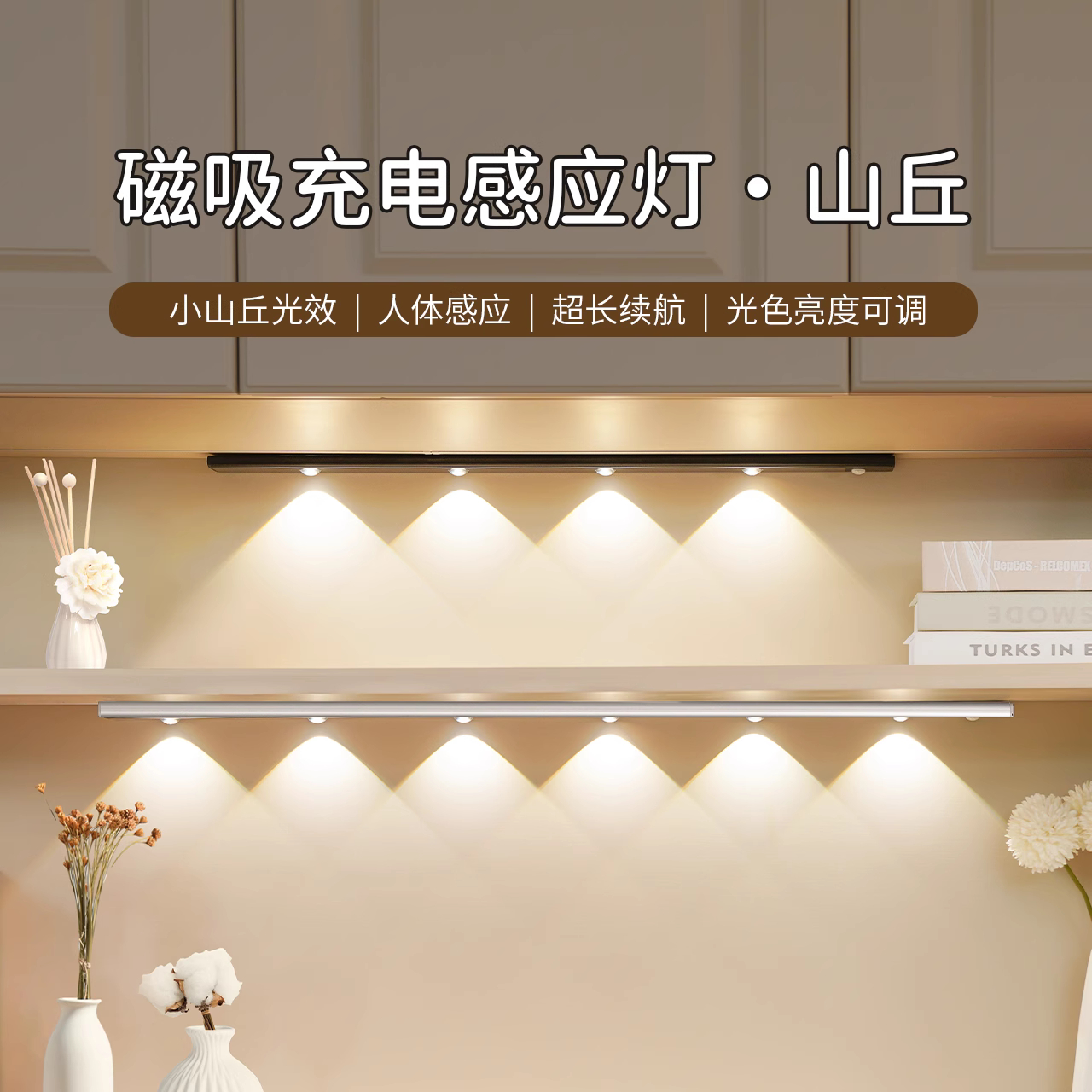雷士照明人体感应猫眼波纹灯