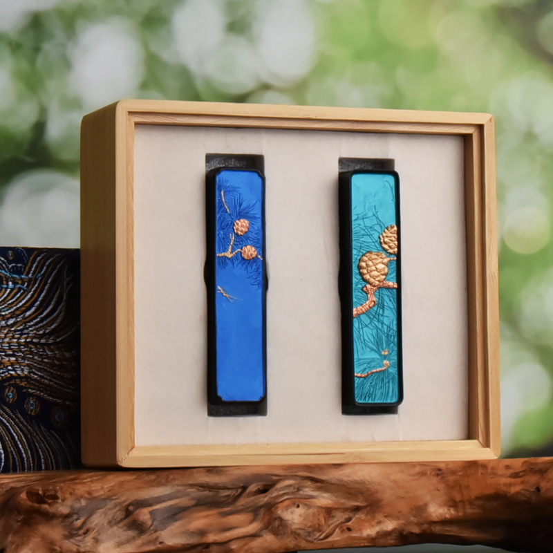 国家非遗玄之斋徽墨大师胡海涌作品套装墨条墨块墨锭墨棒文房四宝书法国画墨正品桐油烟墨窑顶纯松烟墨条墨汁