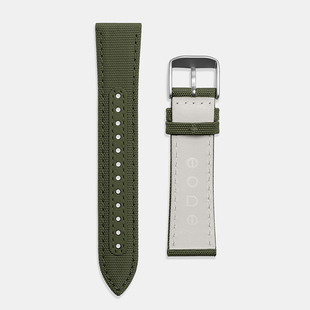 恒圆EONE手表表带时尚配件帆布表带 S-GREEN
