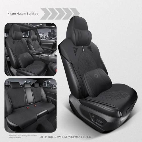 适用于丰田皇冠陆放21-24款专用汽车坐垫四季用半包翻毛皮马鞍垫