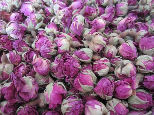 不熏无硫纯天然花茶 新疆和田玫瑰花大马士革花蕾250克新朵花茶 - 封面