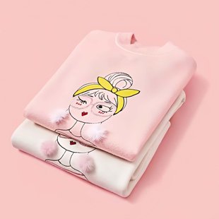 清~瑕疵！130-170码巴家女童毛衣秋冬小女孩保暖百搭针织毛衣