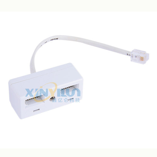 RJ11转RJ11UK  美公转二英母 英式插座 美式电话插座 6P4C BT