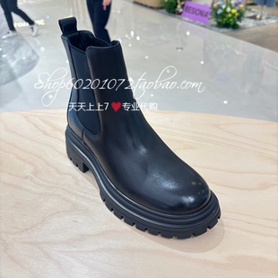 Clarks其乐2026秋冬款女靴切尔西靴英伦厚烟筒通勤女短靴26333874