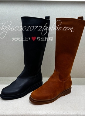 achette雅氏2025冬季女鞋专柜正品优雅长靴舒适高筒靴骑士靴5T62
