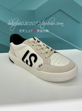 Le saunda莱尔斯丹2024春季女鞋厚底板鞋休闲鞋单鞋小白鞋5M29402