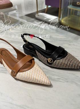 Dissona迪桑娜2025春季女鞋浅口尖头平跟鞋单鞋女179871 179873