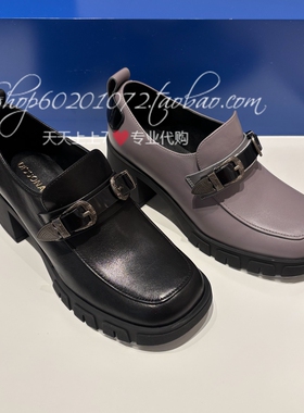 Dissona/迪桑娜~2025秋季女鞋英伦高跟乐福鞋女单鞋665860 665869