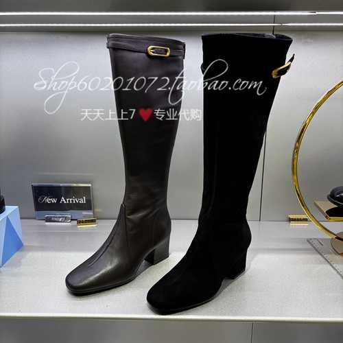 思加图2025冬季女靴时装靴长靴