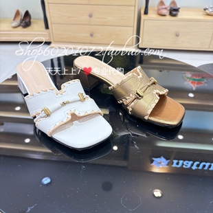 natursun娜冉2026夏季女鞋专柜正品露趾拖鞋外穿凉拖鞋 N26363903