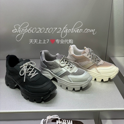 2024秋季透气运动鞋思加图厚底