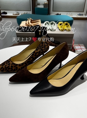 Le saunda莱尔斯丹2025秋季女鞋通勤细高跟鞋浅口尖头单鞋6T71017