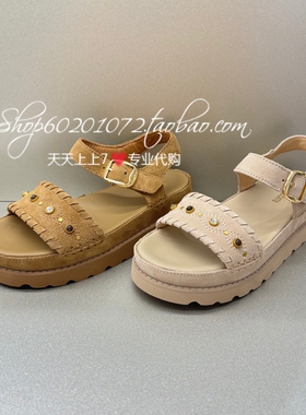 Staccato思加图2026夏季女鞋半岛假日休闲凉鞋厚底凉鞋女ELJ13