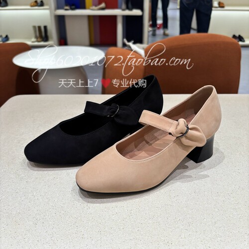 雅氏2026春女鞋专柜正品玛丽珍鞋