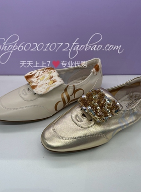 Joy&Peace真美诗2025春款舒适平底一脚蹬乐福鞋女单鞋ZB287 ZB286