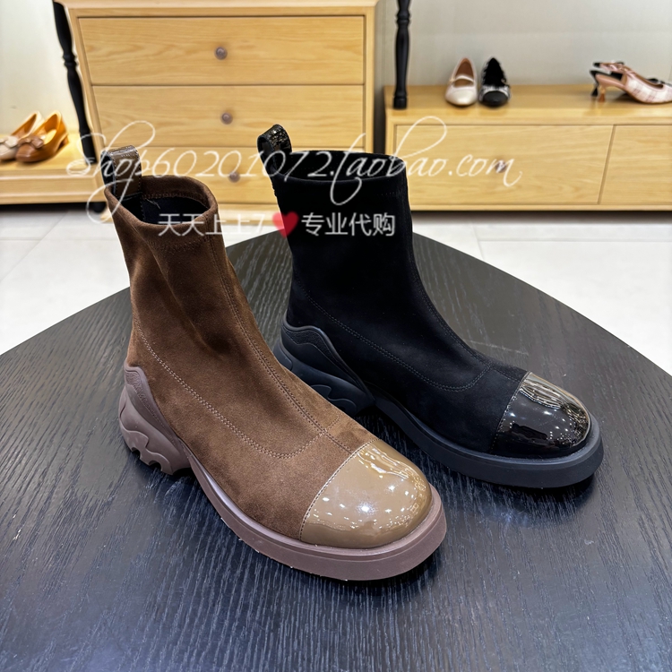 娜冉2025冬季女靴专柜正品瘦瘦靴