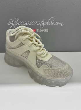 tigrisso蹀愫2024春季女鞋轻便增高小白鞋休闲鞋老爹鞋TA54175-51