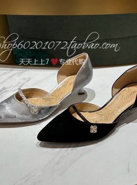 蹀愫2025春季女鞋欧美尖头浅口细高跟单鞋 TA65116-10 TA65116-12