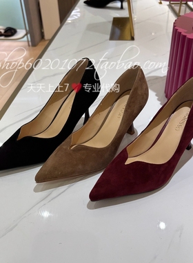 tigrisso蹀愫2025秋季女鞋英伦尖头细跟高跟浅口女单鞋TA65565-50