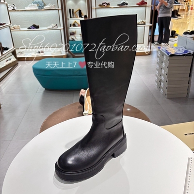 莱尔斯丹2025冬女靴高筒靴骑士靴