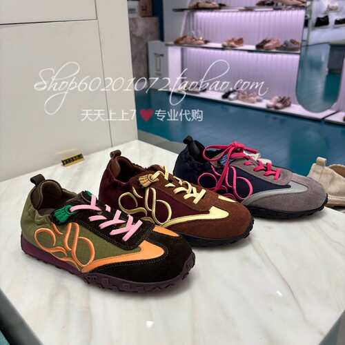 真美诗2026春季女鞋拼色阿甘鞋