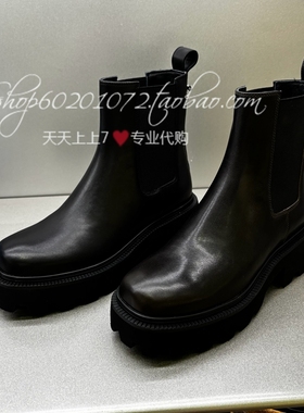 Staccato/思加图2025冬季女靴英伦风切尔西靴烟筒靴中靴短靴Z1455