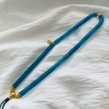 尼泊尔琉璃古法6mm琉璃念珠108颗项链手链珠串手工配饰男女礼物